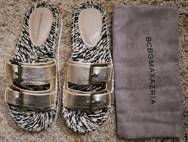 BCBG Max Azrie Maquince Sandal  7.5M
