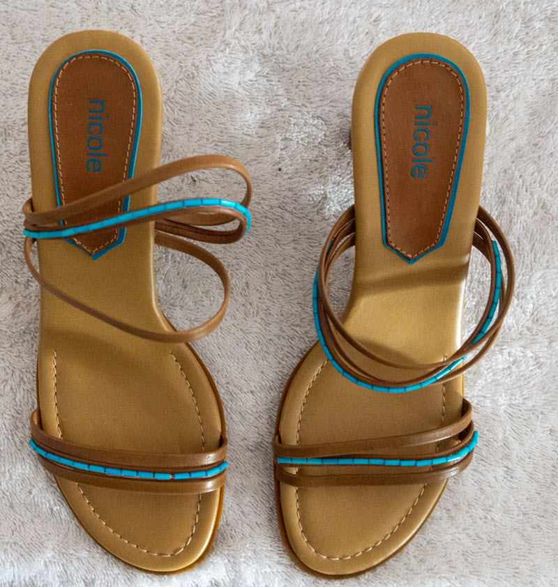 NEW Nicole Tan Sandal 7.5